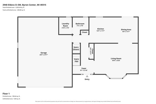 2940 Eldora Court, Byron Center, MI 49315