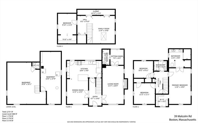 39 Malcolm Road, Boston, MA 02130