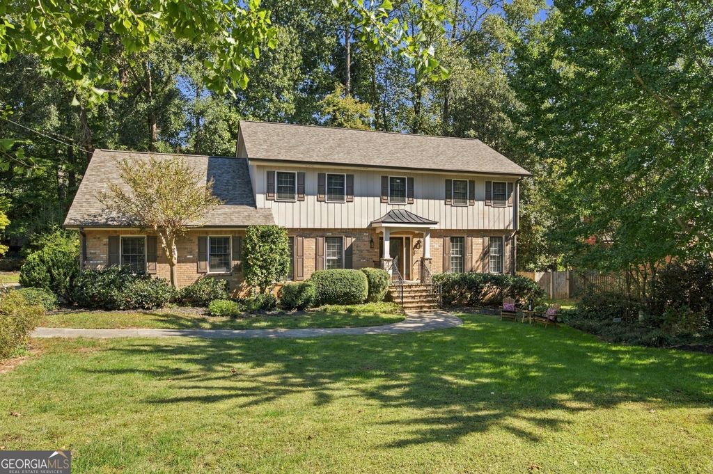 4955 Mill Stream Court, Dunwoody, GA 30338 — exterior