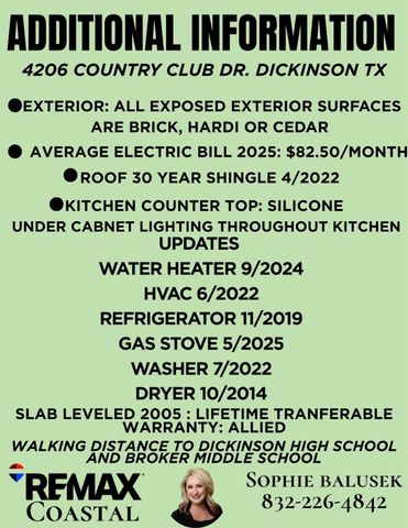 4206 Country Club Drive, Dickinson, TX 77539