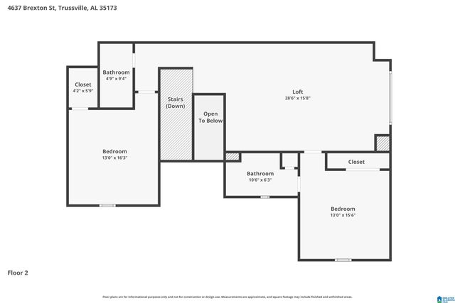4637 BREXTON STREET, Trussville, AL 35173