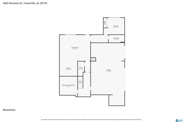 4637 BREXTON STREET, Trussville, AL 35173