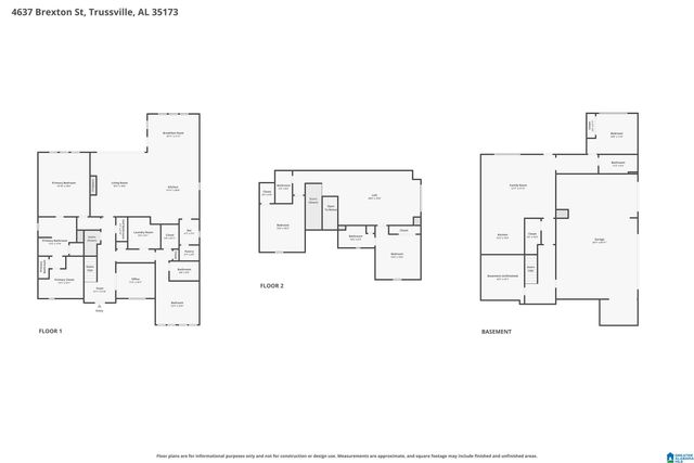 4637 BREXTON STREET, Trussville, AL 35173