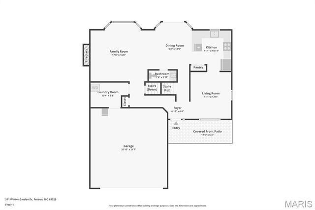 511 Winter Garden Drive, Fenton, MO 63026