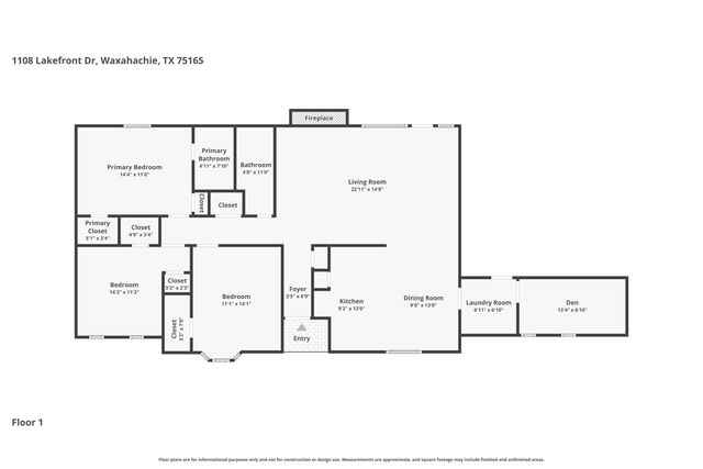 1108 Lakefront Drive, Waxahachie, TX 75165