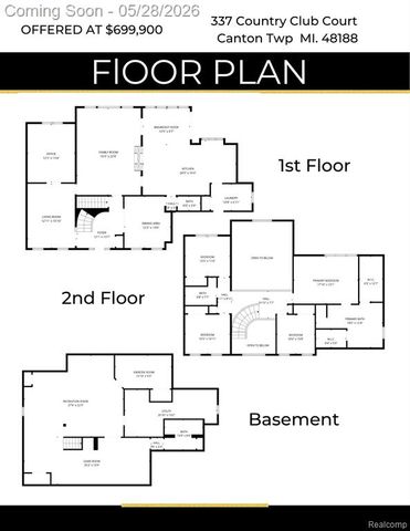 337 Country Club Court, Canton, MI 48188