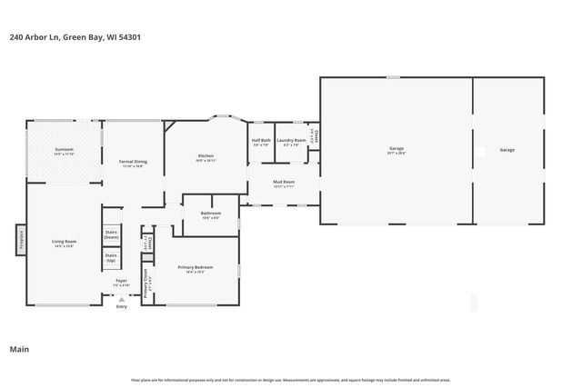 240 ARBOR LANE, Green Bay, WI 54301