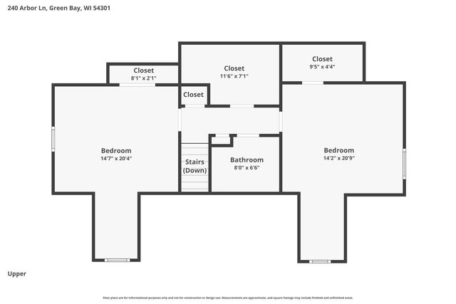 240 ARBOR LANE, Green Bay, WI 54301