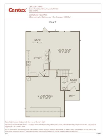 26403 Cedar Sedge Drive, Magnolia, TX 77355