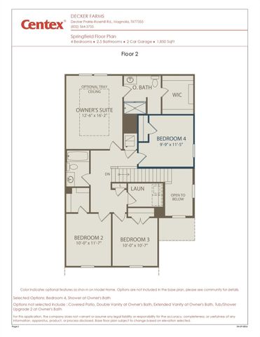 26403 Cedar Sedge Drive, Magnolia, TX 77355