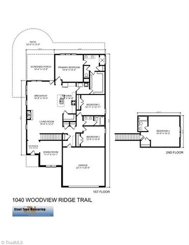 1040 Woodview Ridge Trail, Lewisville, NC 27023