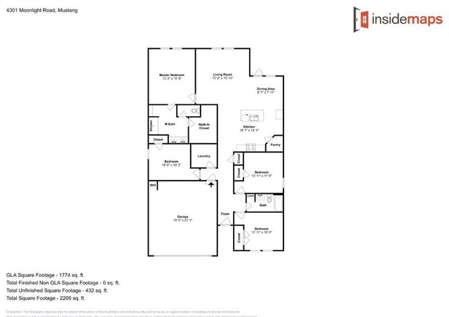 4301 Moonlight Road, Mustang, OK 73064