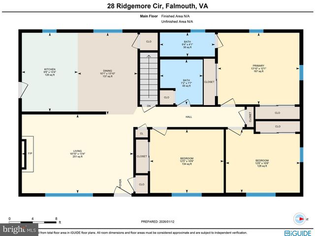 28 RIDGEMORE CIR, Fredericksburg, VA 22405