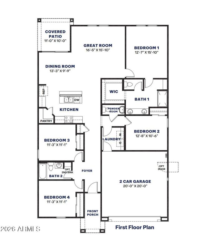 17489 W VISTA NORTE Street, Goodyear, AZ 85338