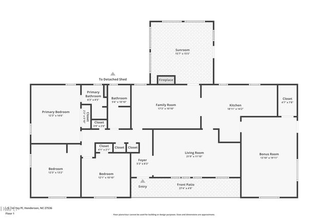 114 Dorsey Place, Henderson, NC 27536