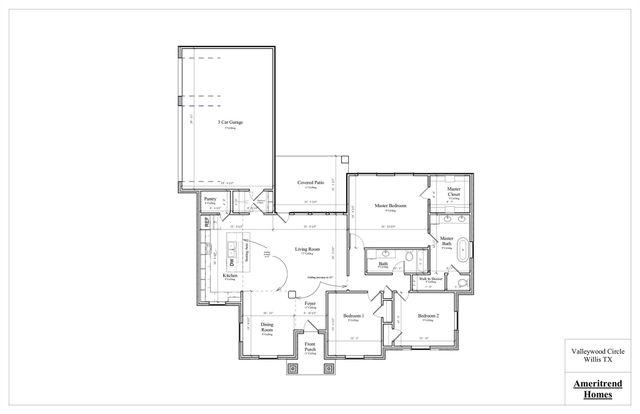 13046 Valleywood Circle, Willis, TX 77318