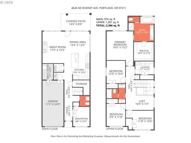 4626 Ne Rodney Ave, Portland, OR 97211