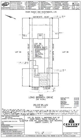 360 Long Branch Drive, Dayton, TX 77535
