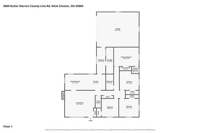 8609 Butler Warren Road, West Chester, OH 45069