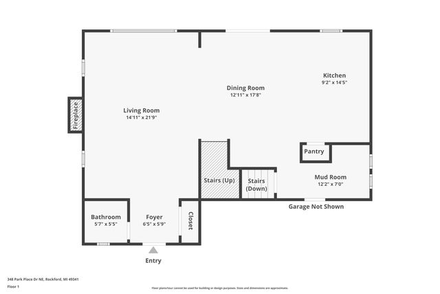 348 Park Place Drive Ne, Rockford City, MI 49341