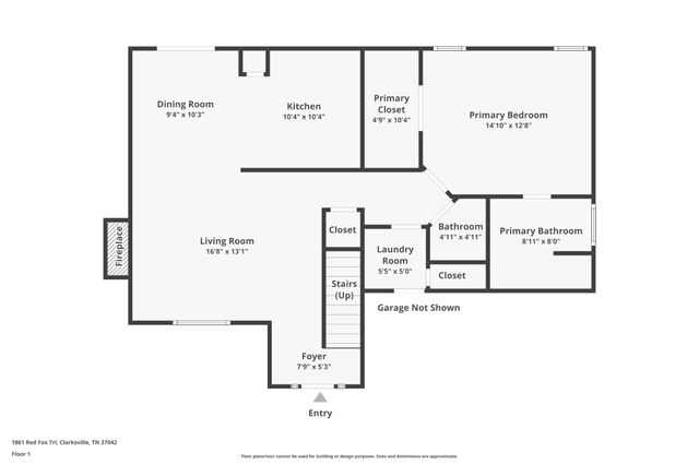 1861 Red Fox Trl, Clarksville, TN 37042