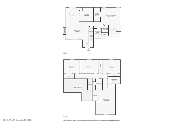 1861 Red Fox Trl, Clarksville, TN 37042