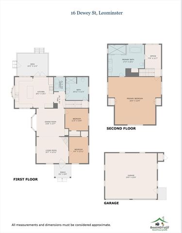 16 Dewey St, Leominster, MA 01453