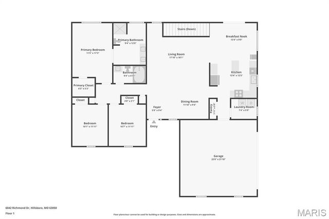 6042 Richmond Drive, Hillsboro, MO 63050