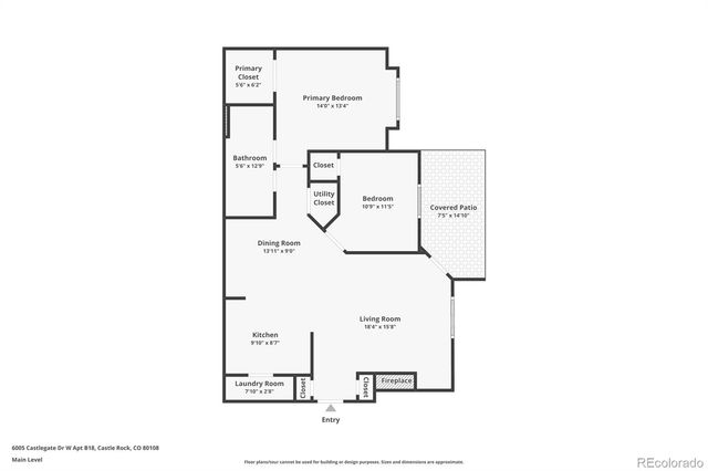 6005 W Castlegate Drive W B18, Castle Rock, CO 80108