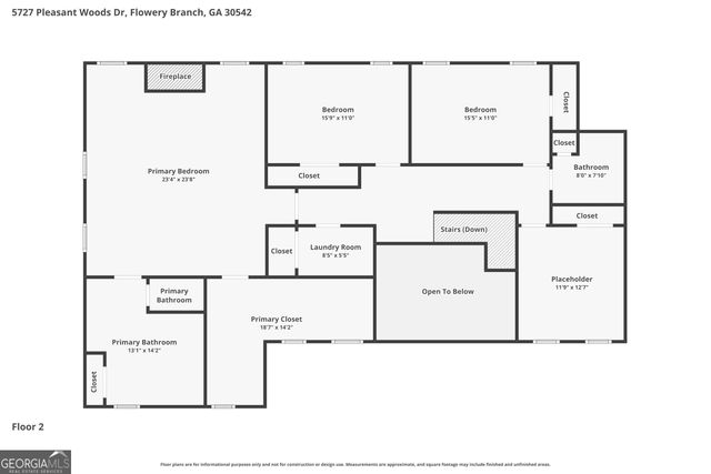 5727 Pleasant Woods Drive, Flowery Branch, GA 30542