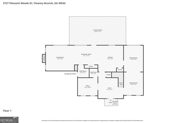 5727 Pleasant Woods Drive, Flowery Branch, GA 30542