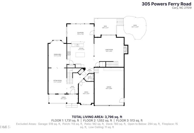 305 Powers Ferry Road, Cary, NC 27519