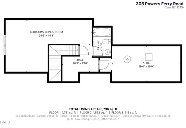 305 Powers Ferry Road, Cary, NC 27519
