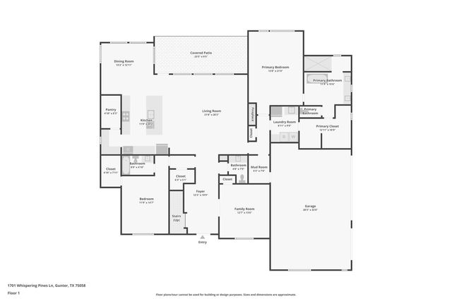1701 Whispering Pines Lane, Gunter, TX 75058