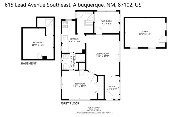 615 Lead Avenue SE, Albuquerque, NM 87102