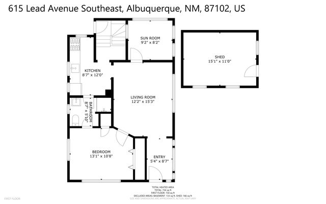 615 Lead Avenue SE, Albuquerque, NM 87102