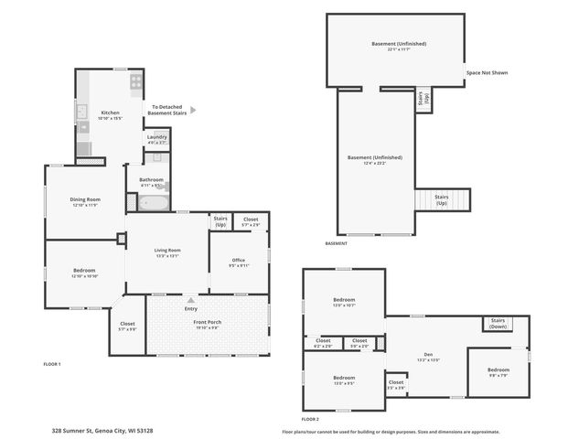 328 Sumner STREET, Genoa City, WI 53128