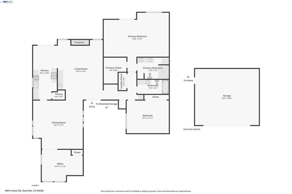 Image 51 of property listing at 498 Freitas Rd, Danville, CA 94526
