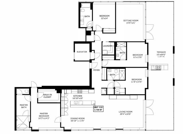 146 W Erie Street 1101, Chicago, IL 60654