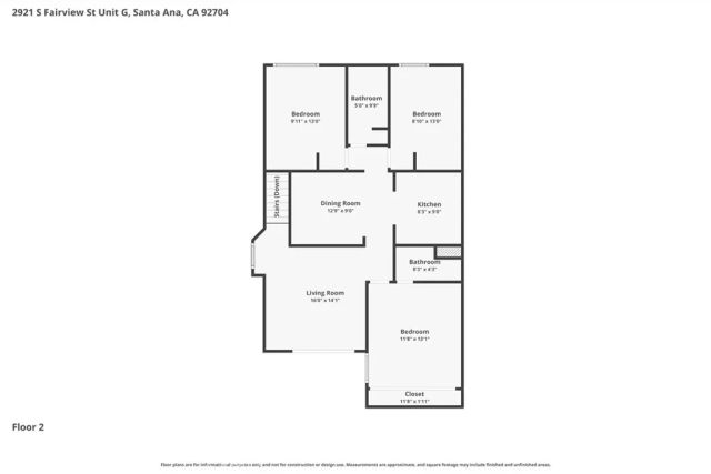 2921 S Fairview Street G, Santa Ana, CA 92704