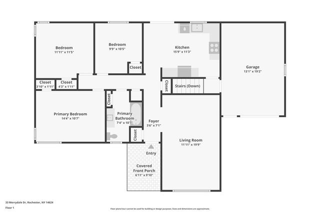 33 Merrydale Drive, Gates, NY 14624