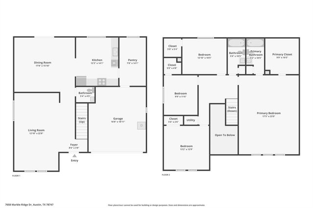 7658 Marble Ridge DR, Austin, TX 78747