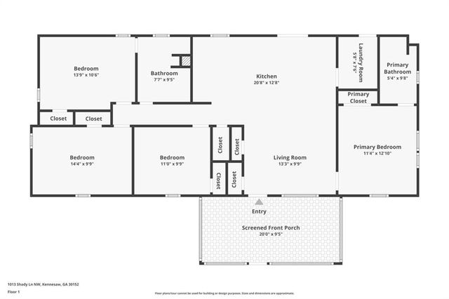 1013 Shady Lane NW, Kennesaw, GA 30152