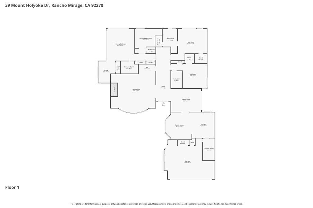 Image 38 of property listing at 39 Mount Holyoke Drive, Rancho Mirage, CA 92270