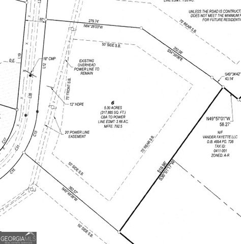 0 Padgett Road LOT 6, Senoia, GA 30276