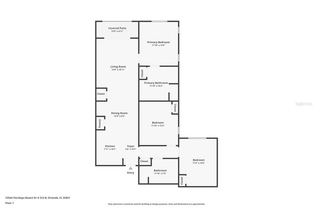 12544 FLORIDAYS RESORT DRIVE 312B, Orlando, FL 32821