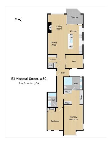 131 Missouri Street 301, San Francisco, CA 94107
