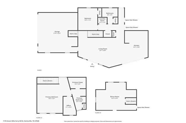 1176 Seven Mile Ferry Rd, N, Clarksville, TN 37040