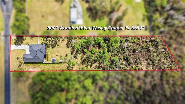 8001 WOODLEAF BOULEVARD, Wesley Chapel, FL 33544
