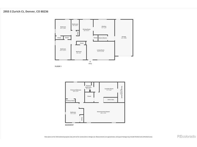 2955 S Zurich Ct, Denver, CO 80236